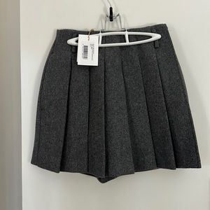 The frankie shop- japanese wool skort NWT
